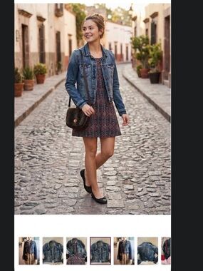 American Eagle Outfitters Blue Jean Jacket